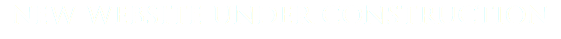 new website under construction